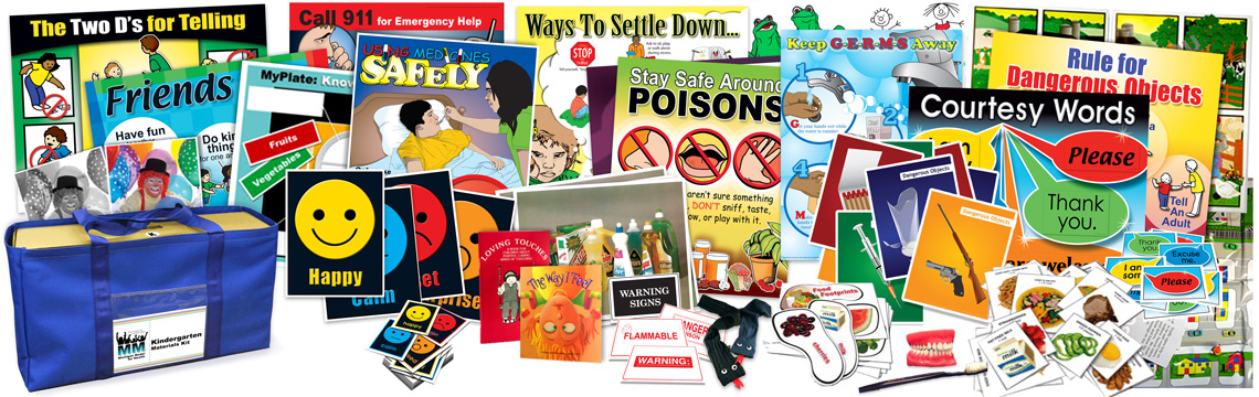 Support Material posters, books and dvds