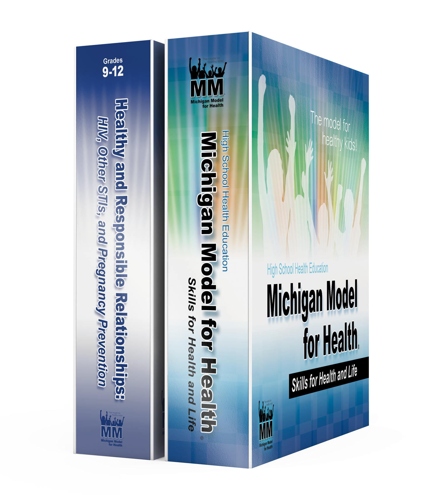 High School MMH Print Binders image Grades 9 to 12 - HIV and Skills for Health and Life - Social and Emotional Health, Alcohol Tobacco and Other Drugs, Nutrition and Physical Activity, Safety, and Personal Health and Wellness